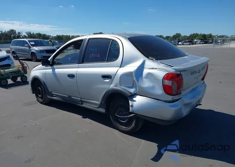 2000 Toyota Echo из США, поврежденный, VIN JTDBT1234Y0051445